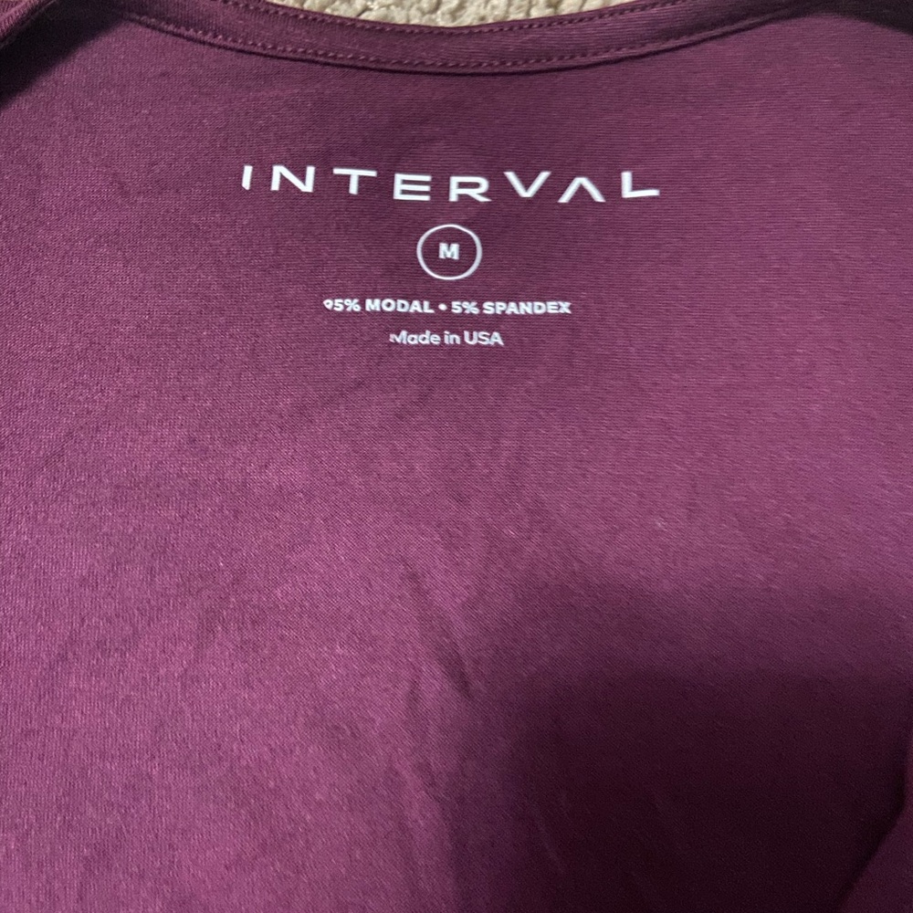 Interval Wrap Top - Picture 2 of 3